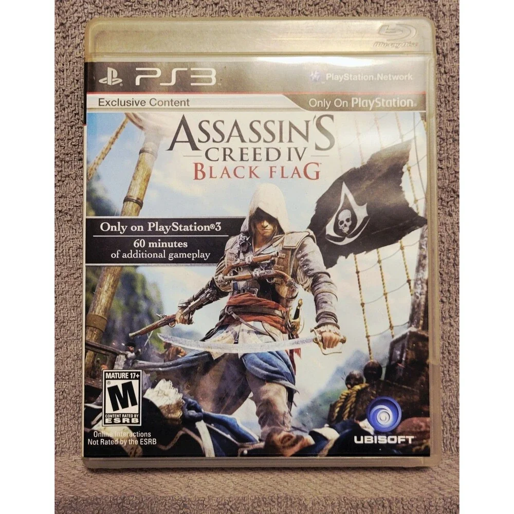 Assassin's Creed IV: Black Flag,TESTED & WORKING, GD DISC, FAST  SHIPPING